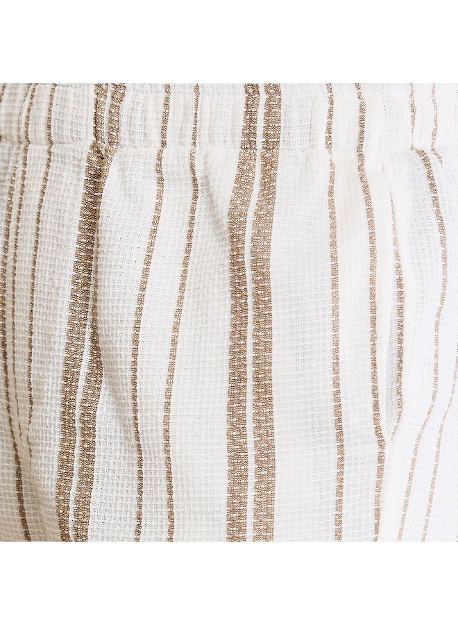 Being Human Mens Beige Slim Fit Shorts - Image 5