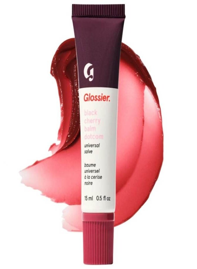 Glossier Balm Dotcom Universal Lip Balm & Skin Salve, Black Cherry 15ml - Hydrating & Multipurpose - Image 1