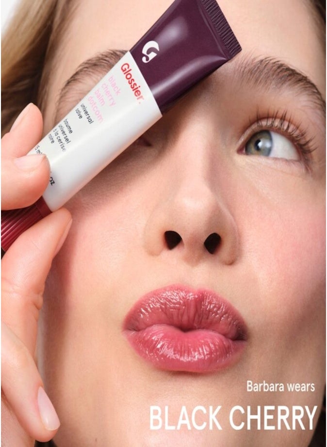 Glossier Balm Dotcom Universal Lip Balm & Skin Salve, Black Cherry 15ml - Hydrating & Multipurpose - Image 5