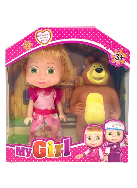Masha and the Bear Doll Two Pieces