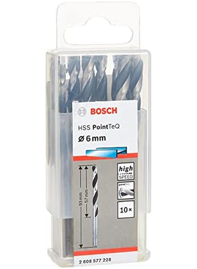 BOSCH Pack Of 10 Metal Twist Drill Bits 2608577228 - Image 2