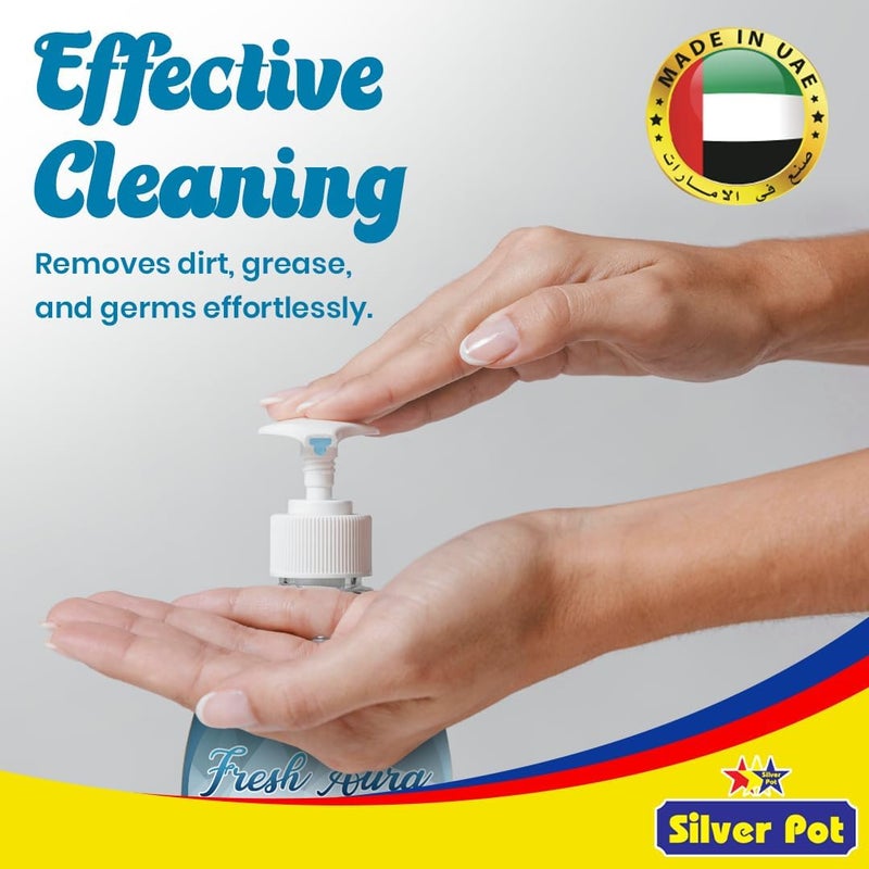 Silver Pot غسول يدين سيلفر بوت نسيم المحيط - 400 مل - Image 2