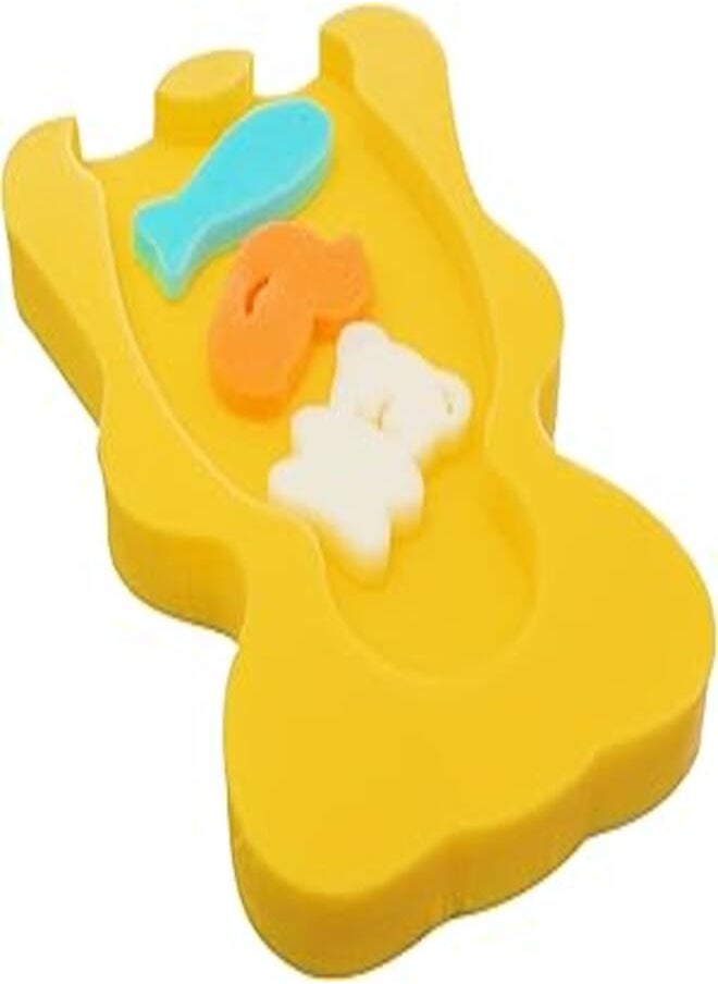 DEUTSCHE MATRATZEN DEUTSCHE MATRATZEN | Baby Bath Sponge Cushion | Soft and Comfortable | Non-Slip Design | Quick-Drying | Easy to Clean 