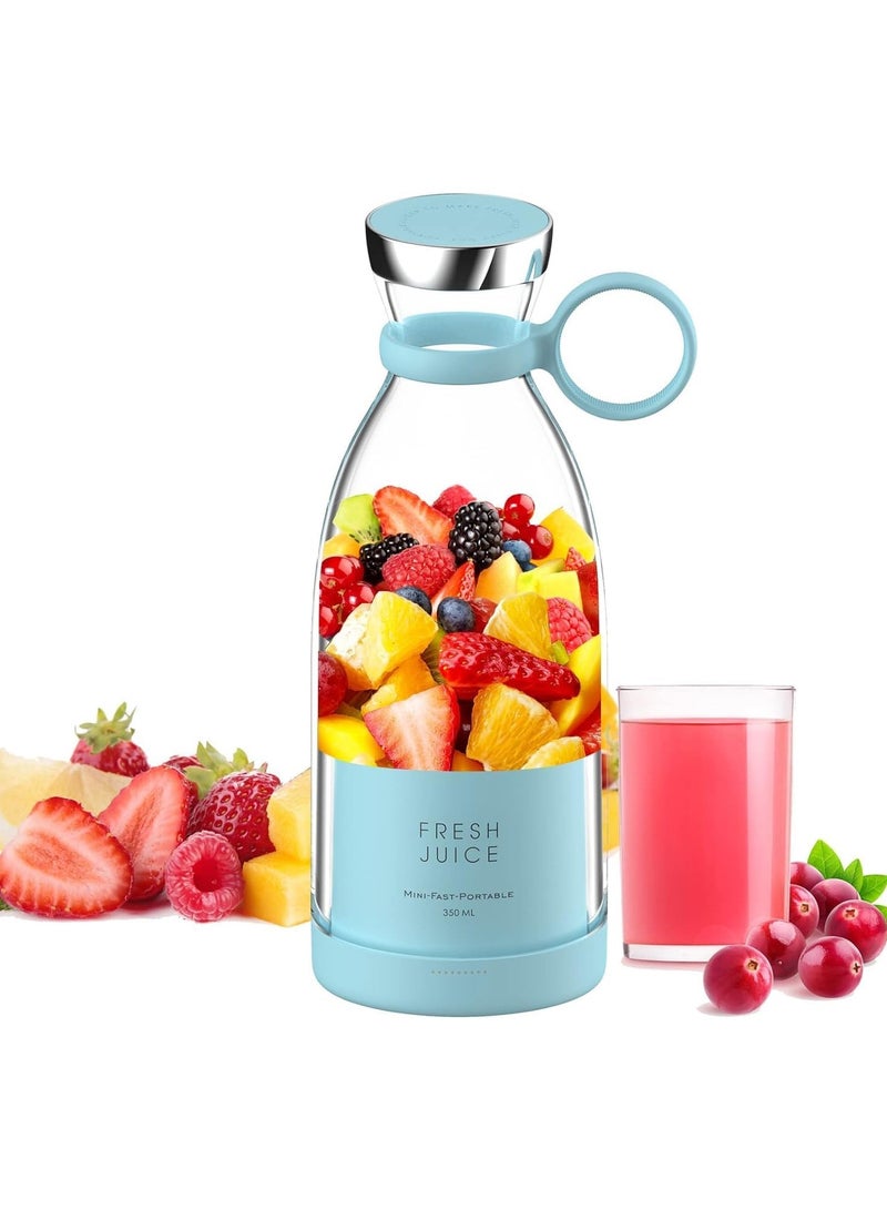 FEND Fend Rechargeable Handheld Mini Juicer Portable Blender for Shakes and Smoothies Blue  - Image 1