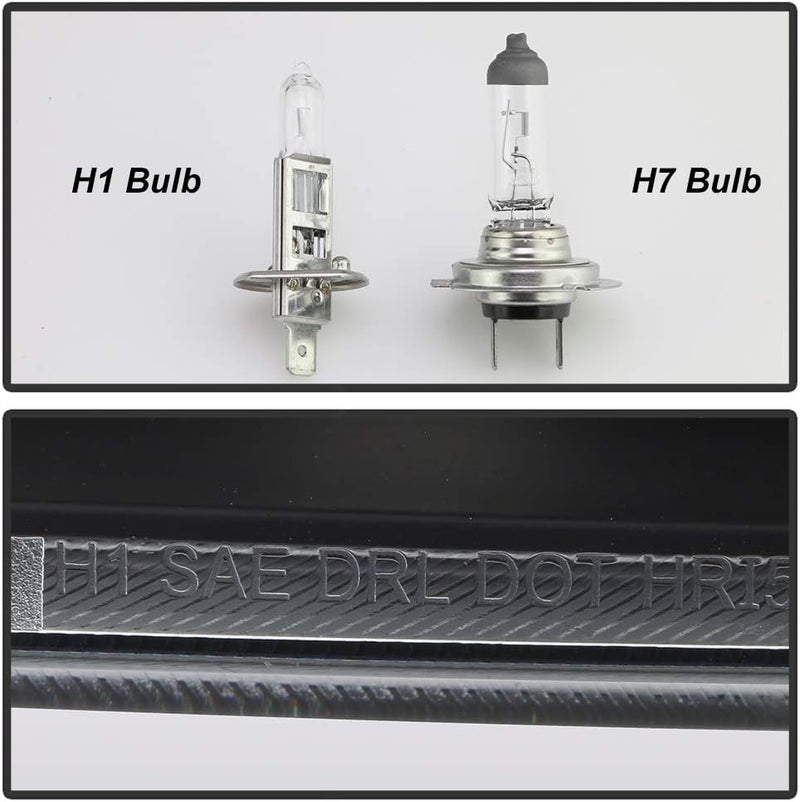 ACANII Black Edition LED DRL Projector Headlights for 2007-2014 Chevy Suburban Tahoe Avalanche - Image 4