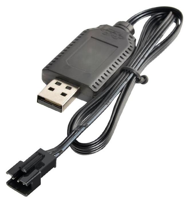 HuHa 7.4V Smart Chip Protection USB Plug Lithium Battery Charging Cable(SM-3P) - Image 1