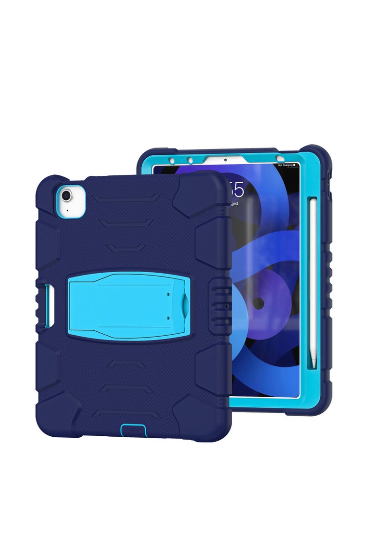GULFLINK Gulflink Protective Back Case Cover for Apple iPad Air4/pro 11 inch navyblue and blue - Image 3