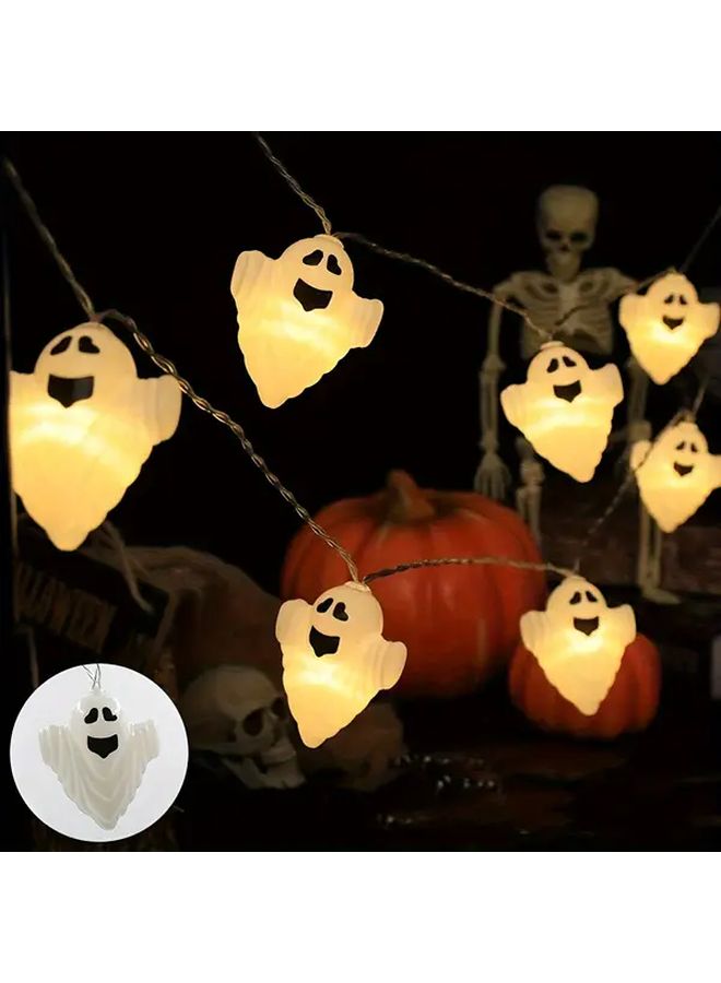 118 Inch Warm White LED Garland Lights Indoor Hanging Party Room Decor - Image 2