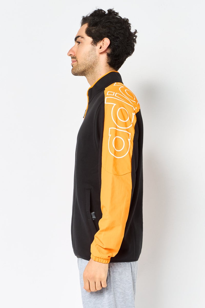 adidas Originals Men Sportswear Fit Long Sleeve Training Jacket, Black - Image 3