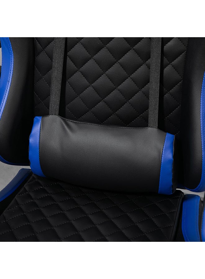 Home Box كرسي ألعاب من هوم بوكس بيتل مصنوع من مادة البولي فينيل كلوريد مع مسند للقدمين، أسود/أزرق، 68 × 127 × 63 سم - Image 4