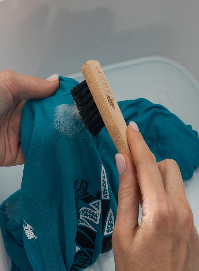 KONEX Laundry Brush - European Economy Laundry Brush for Stains on Clothes, Incredible Stain Remover with Sturdy Bristles, Convenient Handheld Design for Effortless Cleaning - Image 5