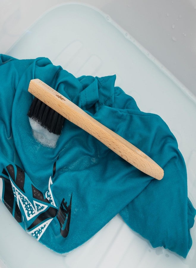 KONEX Laundry Brush - European Economy Laundry Brush for Stains on Clothes, Incredible Stain Remover with Sturdy Bristles, Convenient Handheld Design for Effortless Cleaning - Image 4