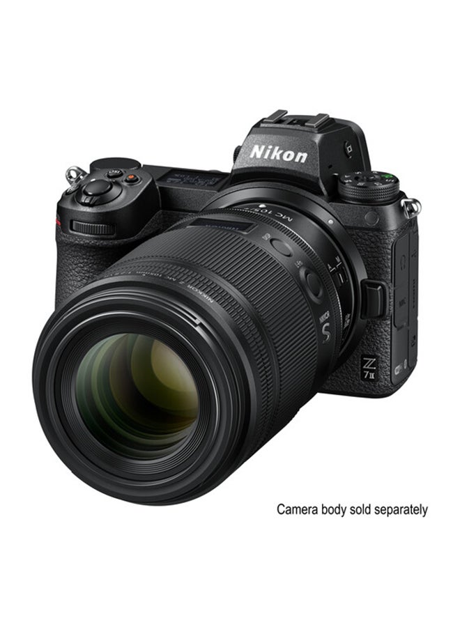 نيكون عدسة ماكرو Z MC VR ببعد بؤري 105 مم وبفتحة f/2.8 S أسود - Image 4