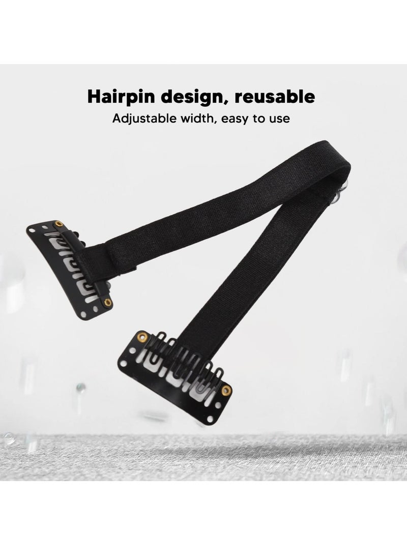 Invisible Tape Instant Eye and Face Lift, Hairpin and Tape Slim Invisible Design Portable Face Lift Clip, Reusable - Image 5