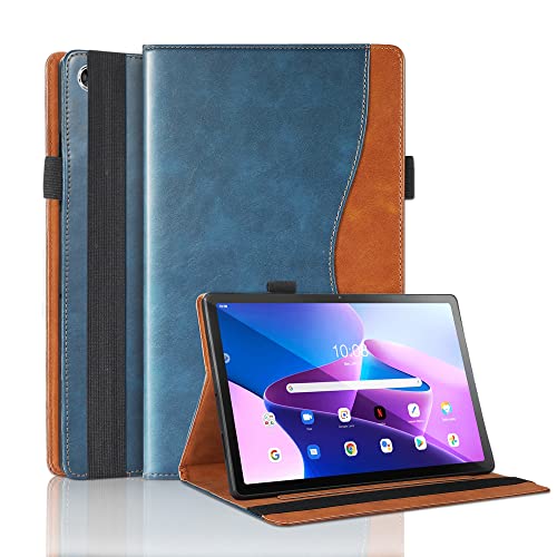 TIPOYOROO Case for Lenovo Tab M10 Plus (2020 2nd Gen) TB-X606F / TB-X606X 10.3" Multi-Angle Cover Built in Pocket PU Leather Stand Case with Multi-Angle Stand Card Holder for Lenovo M10 Plus 10.3 inch - Image 1