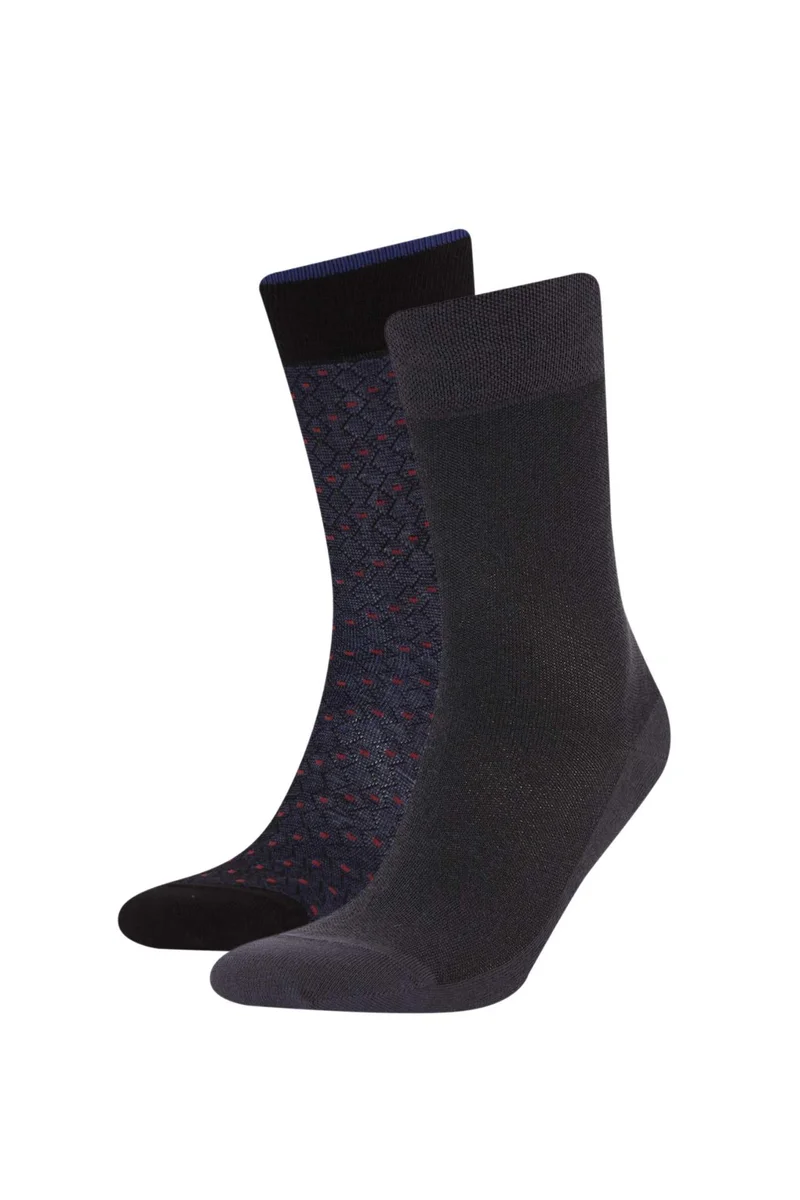 Defacto Boy Seamless 2 Piece Cotton Long Socks