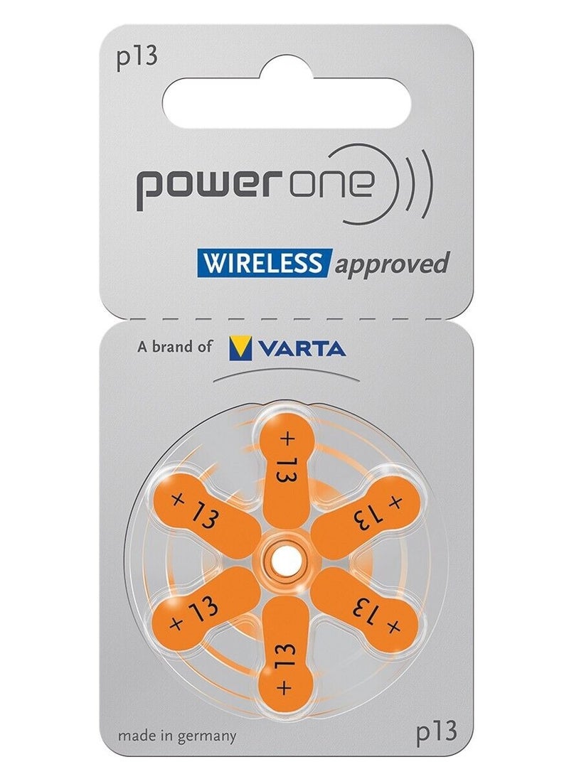 Power One 1.45V Original High Level Hearing Aid Batteries P13 Pack Of 60 Pieces  - Image 4