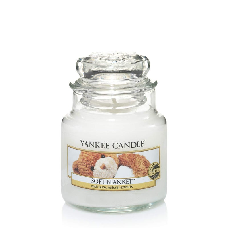 YANKEE CANDLE Yankee Candle Soft Blanket Medium Jar Candle Fresh Scent by Yankee Candle - Image 1