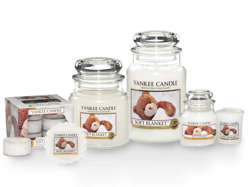 YANKEE CANDLE Yankee Candle Soft Blanket Medium Jar Candle Fresh Scent by Yankee Candle - Image 3