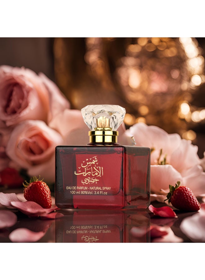 Ard Al Zaafaran Shams Al Emarat Khususi Eau De Parfum For Unisex 100 Ml - Image 4