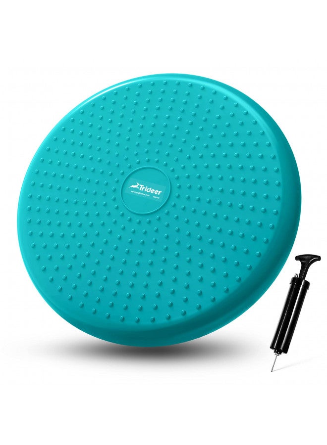 Trideer Trideer Inflated Wobble Cushion - Wiggle Seat for Sensory Kids(Multiple Colors), Core Balance Disc (Extra Thick), Flexible Seating for All Age(Office & School & Home)  - Image 1