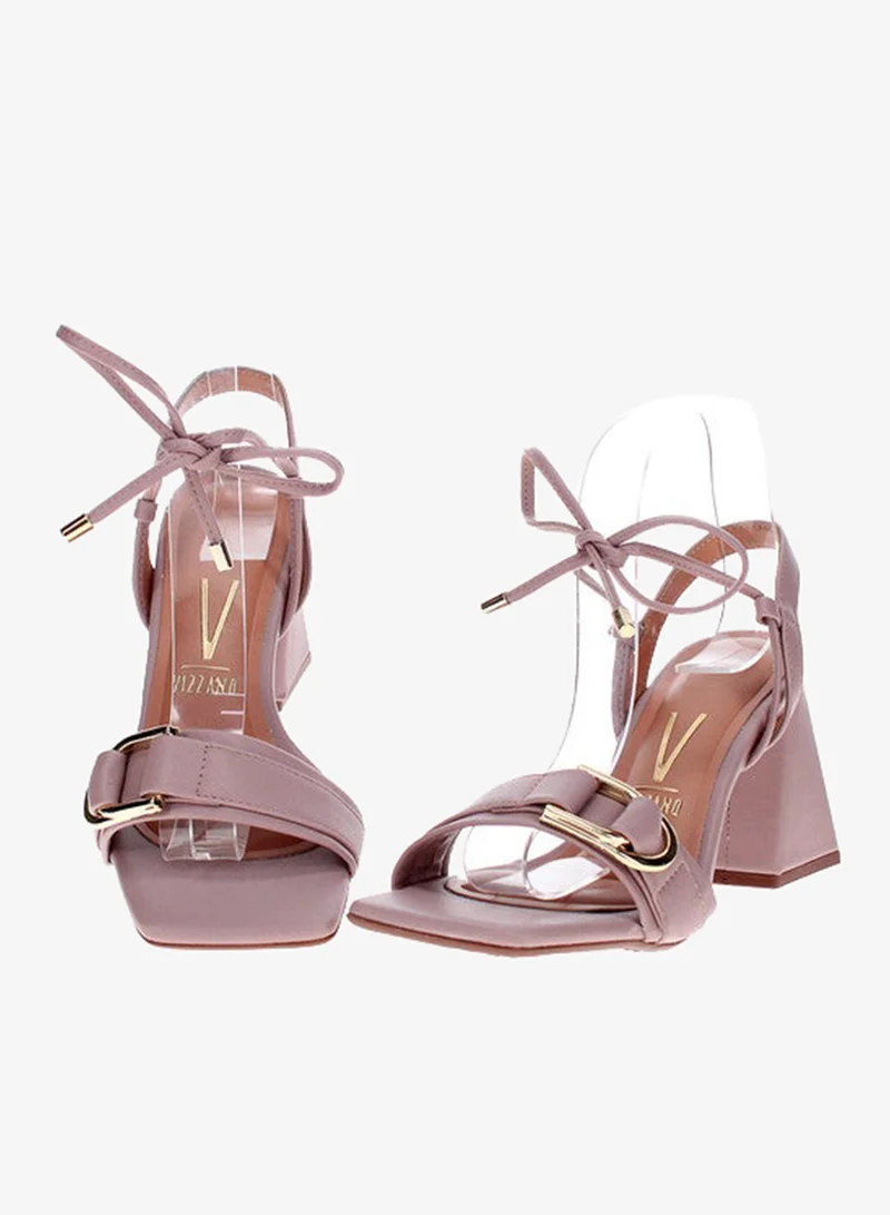 VIZZANO Brown High Heels Sandals with Back Strap – Elegant sling Back Heels for Girls & Ladies for Women | Best Price UAE