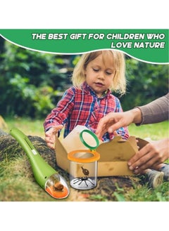 KASTWAVE 1 Pack Insect Bug Catcher with Magnifying Insect Bug Box, Kids Bug Catching Kit, Contactless Quick Release Insects Catching Tool, for Home Boy Girl Viewing Insects Nature Explore  - Image 5