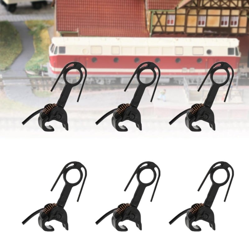 Train Coupler Parts Set for HO Gauge Models, 6 Pieces - Image 5