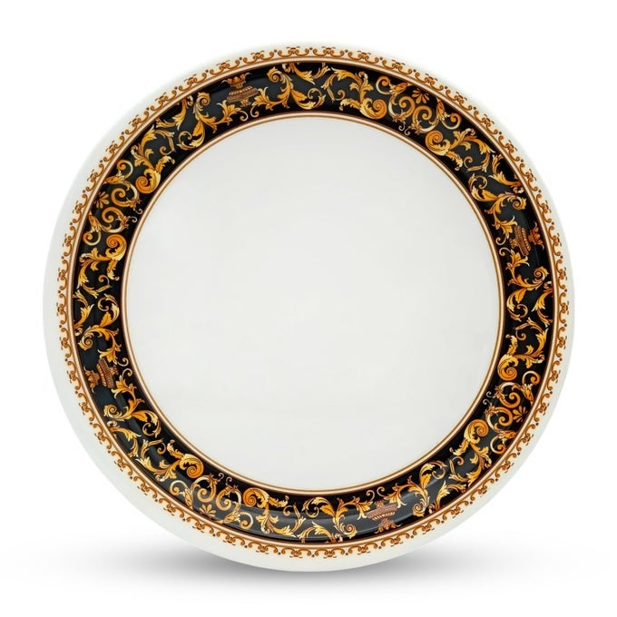 | PURE MELAMINE | DINNER PLATE SET  DYNASTY11 (6 NOS.) | STAIN FREE, GLAZED FINISH