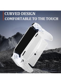 Generic Cover Case for Playstation Portal, for PS5 Portal Protective Case with Ergonomic Grip, Transparent TPU Case Compatible with Playstation Portal Case, Dustproof, Oil-Proof, Shockproof Protective Case  - Image 3