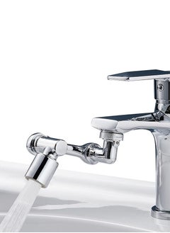 WinHolder 1080°Swivel Faucet Extender, Sink Water Faucet Aerator Extension, Swivel Robotic Arm Bathroom Faucet Extender, Kitchen Rotating Extension Filter with 2 Mode Splash  - Image 1