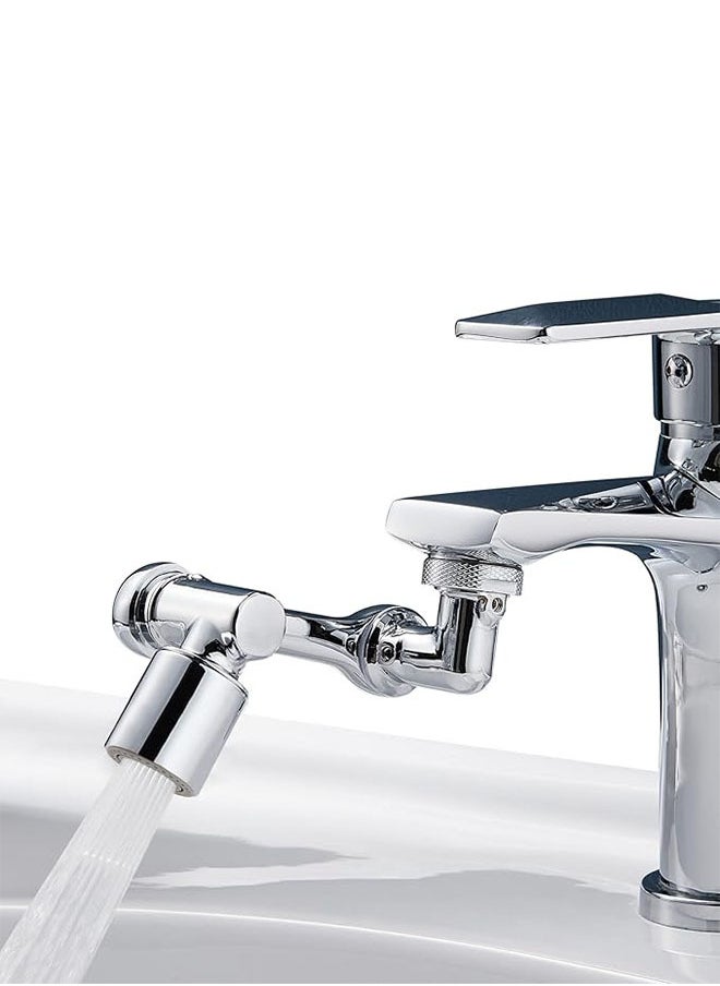 WinHolder - 1080°Swivel Faucet Extender, Sink Water Faucet Aerator Extension, Swivel Robotic Arm Bathroom Faucet Extender, Kitchen Rotating Extension Filter with 2 Mode Splash - Image 1