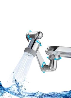 WinHolder 1080°Swivel Faucet Extender, Sink Water Faucet Aerator Extension, Swivel Robotic Arm Bathroom Faucet Extender, Kitchen Rotating Extension Filter with 2 Mode Splash  - Image 3
