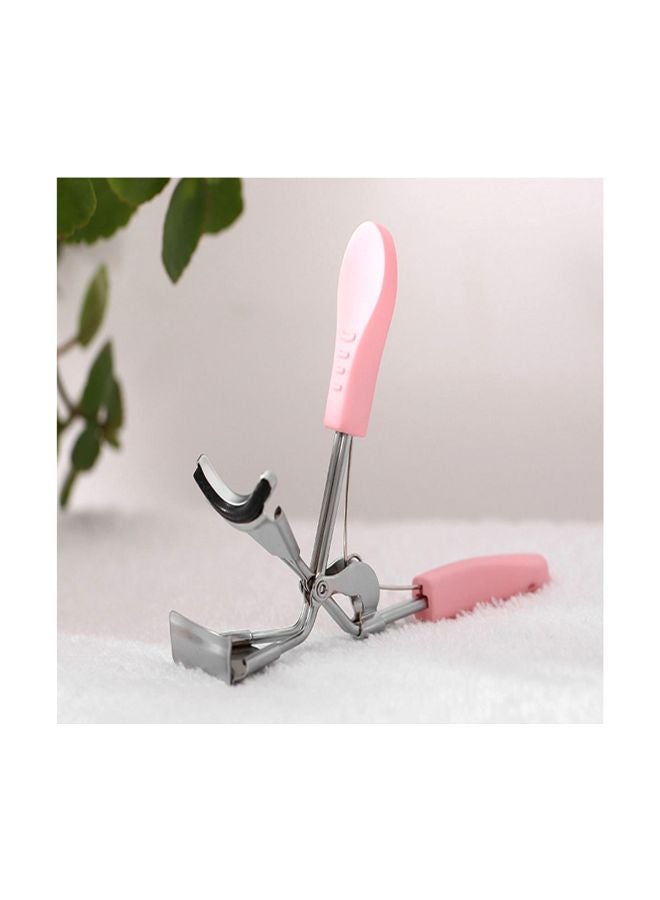 Stainless Steel Eyelash Curler Pink/Silver - Image 2