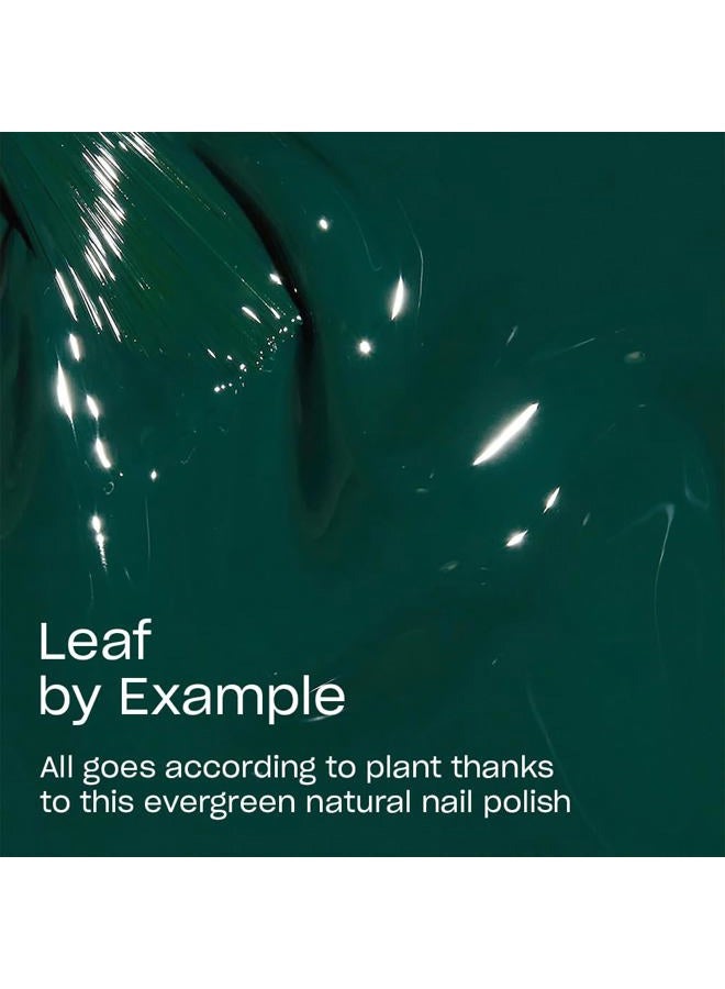 OPI Nature Strong Leaf by Example | Opaque Dark Green Crème Natural Origin Nail Polish | Plant Based, Vegan, Cruelty Free - Image 3