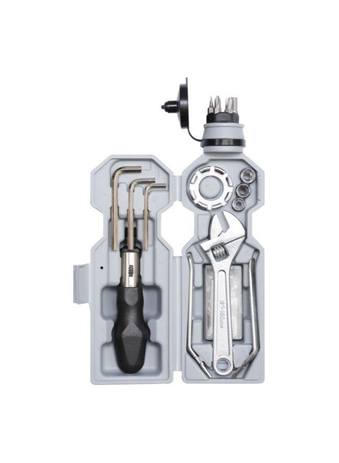 فوريل طقم أدوات يدوية للدراجة (على شكل زجاجة) 18 قطعة