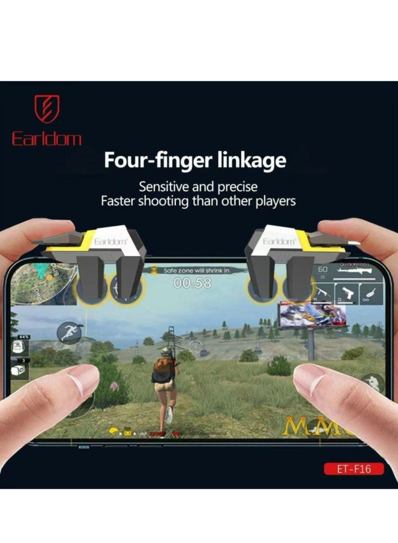 Earldom F16-Finger Mobile Game Trigger – Gaming Controller - Image 4
