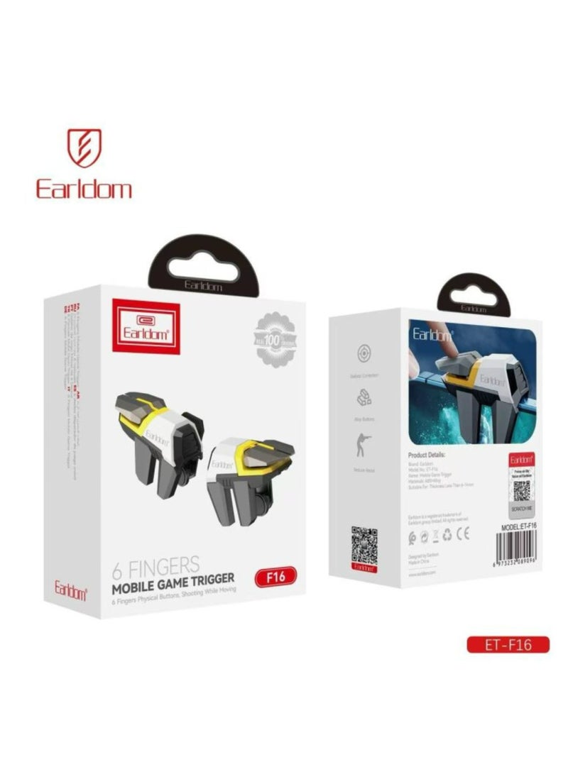 Earldom F16-Finger Mobile Game Trigger – Gaming Controller - Image 5