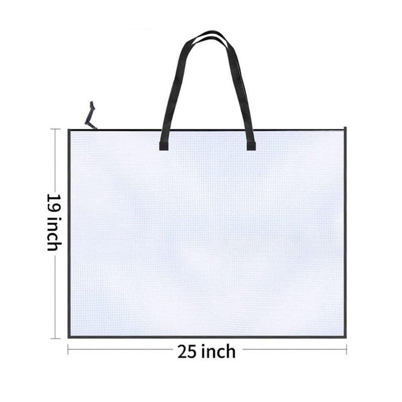 xinxingin A2 Portfolio Bag, Artwork Storage and Organization Solution, 25X19 Inch Art Folder for Artists, Students, and Professionals, Ideal for Outdoor Art Transport and Document Storage - Image 2
