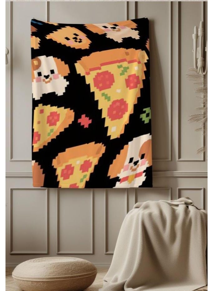 general Flannel thin blanket (warm and comfortable, suitable for sleep, gaming, dust removal and sandproof) 150cm*200cm - 1103 - Image 5