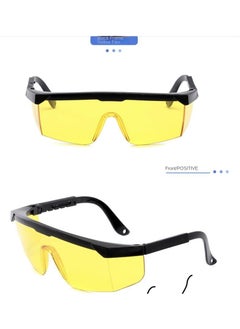 Y&D 1-Pieces Laser Protective Eye Glasses Lab Goggles Yellow  - Image 2