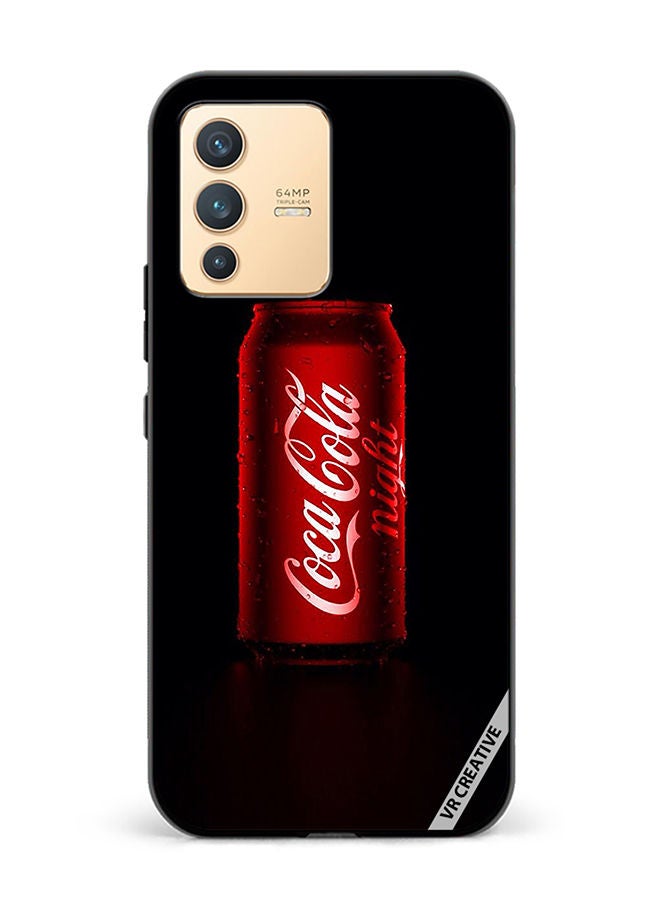 VR CREATIVE Protective Case Cover For Vivo V23 5G Cococola Design Multicolour - Image 1