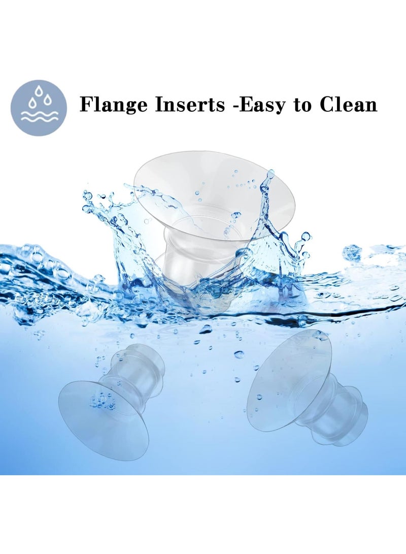 جونيس 3 قطع حلقات تحويل مضخة حليب الثدي - حلقات عملية قابلة للتبديل بمقاسات 17مم، 19مم، 21مم - Image 5