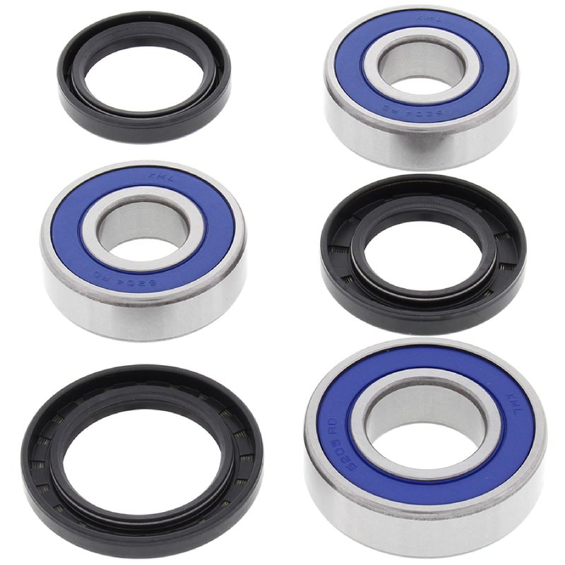 All Balls Racing 251557 Rear Wheel Bearing Kit Compatible withReplacement For Triumph Bonneville Bobber 2017 Bonneville T100 2017 Bonneville T120 2017 Daytona 600 2004 Daytona 675 R 20132016