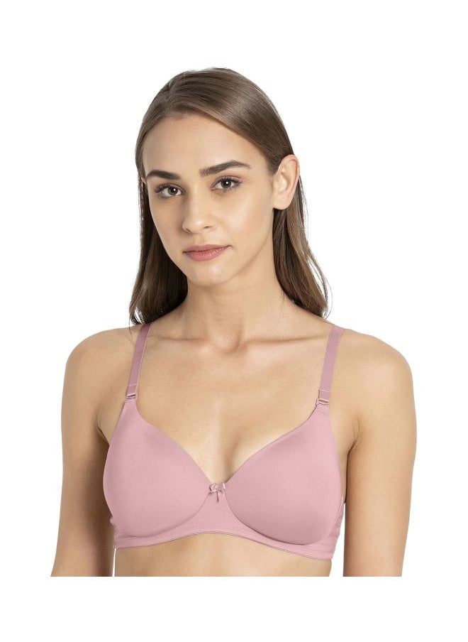 JOCKEY - Jockey 1819 Women Wire free Padded Microfiber Nylon Elastane Stretch Full Coverage Multiway Styling T Shirt Bra with Magic Under Cup - Image 1