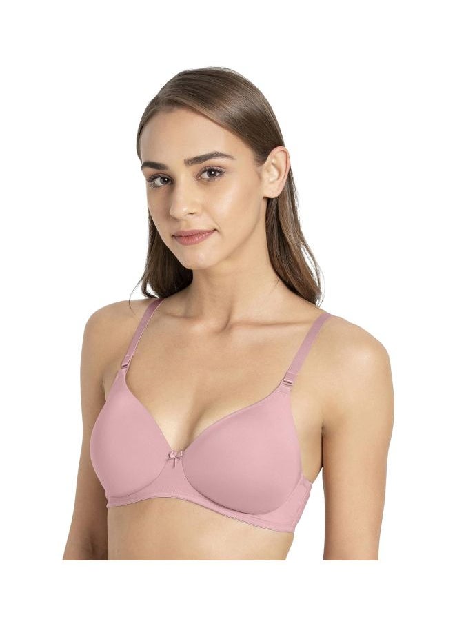 JOCKEY - Jockey 1819 Women Wire free Padded Microfiber Nylon Elastane Stretch Full Coverage Multiway Styling T Shirt Bra with Magic Under Cup - Image 1
