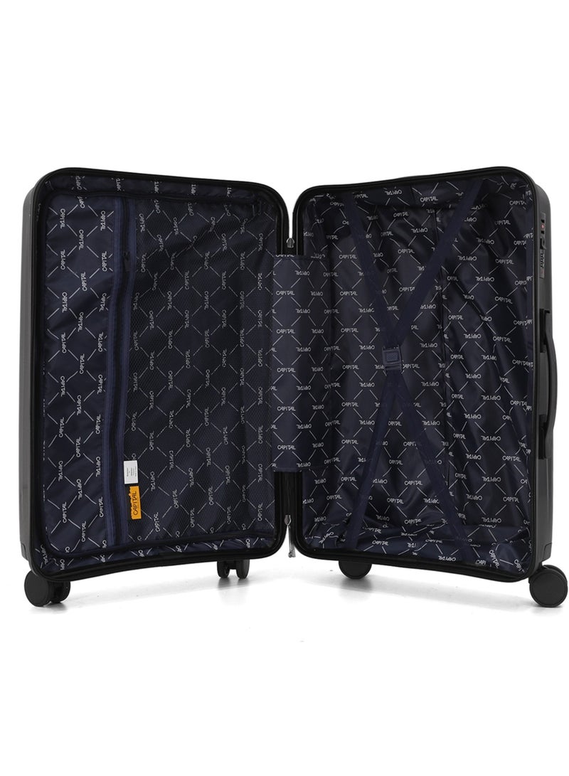 CAPITAL Unbreakable Hardshell PP Luggage Trolley Bag 5 Pieces Set With Double Spinner Wheels (BC-12",S-20",M-24",L-28",XL-32") - Image 3