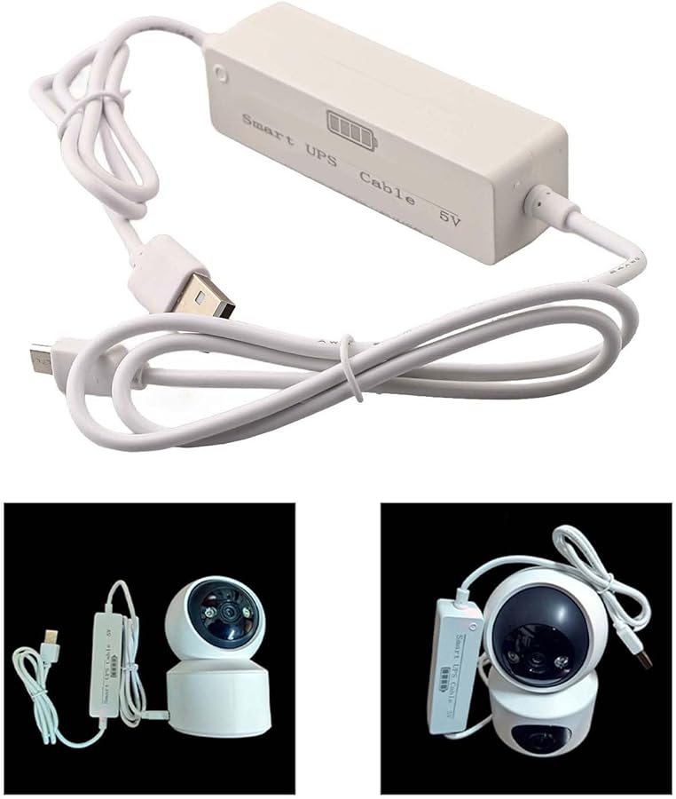 800mAh UPS Backup Battery Uninterruptible Power Supply for Security Camera with Auto Switching - Image 5
