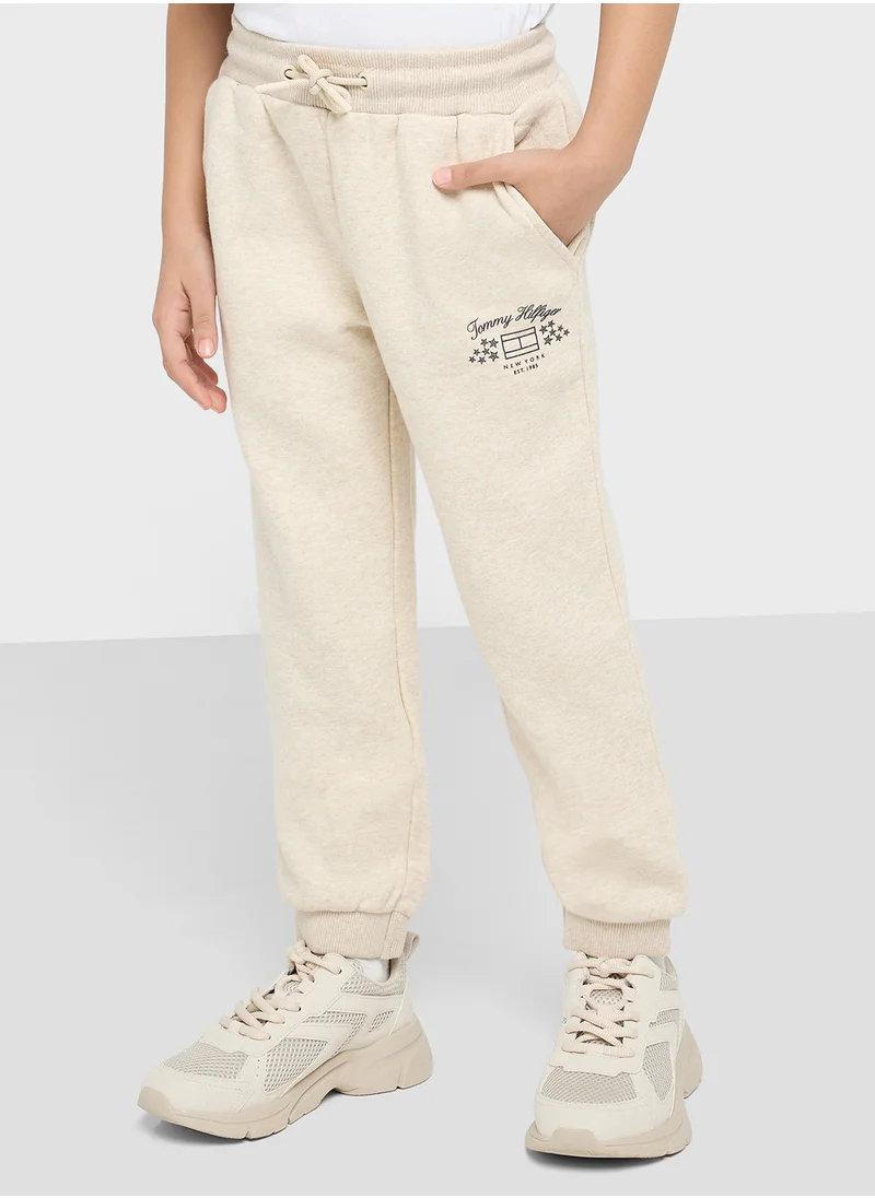 تومي هيلفيغر Kids Logo Sweatpants