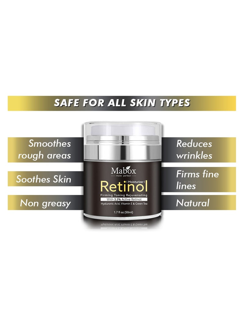MABOX Retinol Cream (Black Packaging) - Image 4